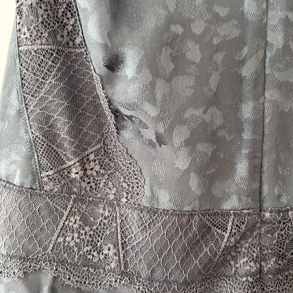 Zadig & Voltaire size XS Navy leopard printed woven silk (100% Silk). - Picture 7 of 11